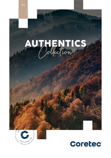 Obálka katalógu COREtec Authentics