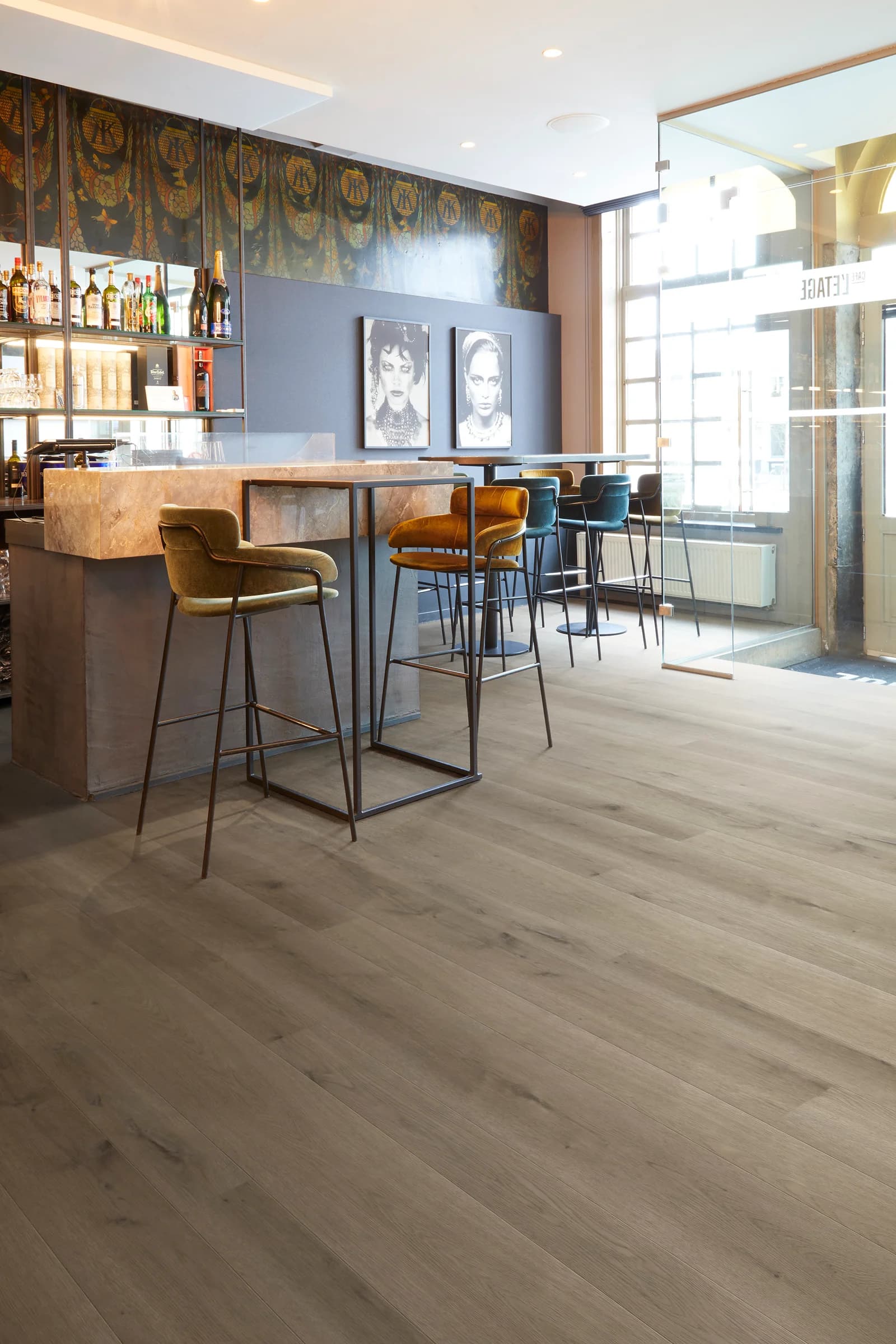 Vinylová podlaha COREtec Texas Oak M86 v interiéri